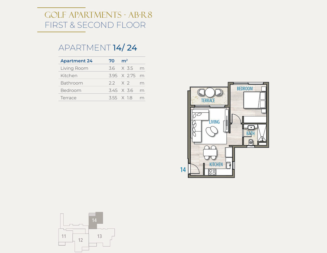 Floor Plan - قرية ساوث ميد ايجيبت الساحل الشمالي طلعت مصطفى جروب - South Med Egypt North Coast Village