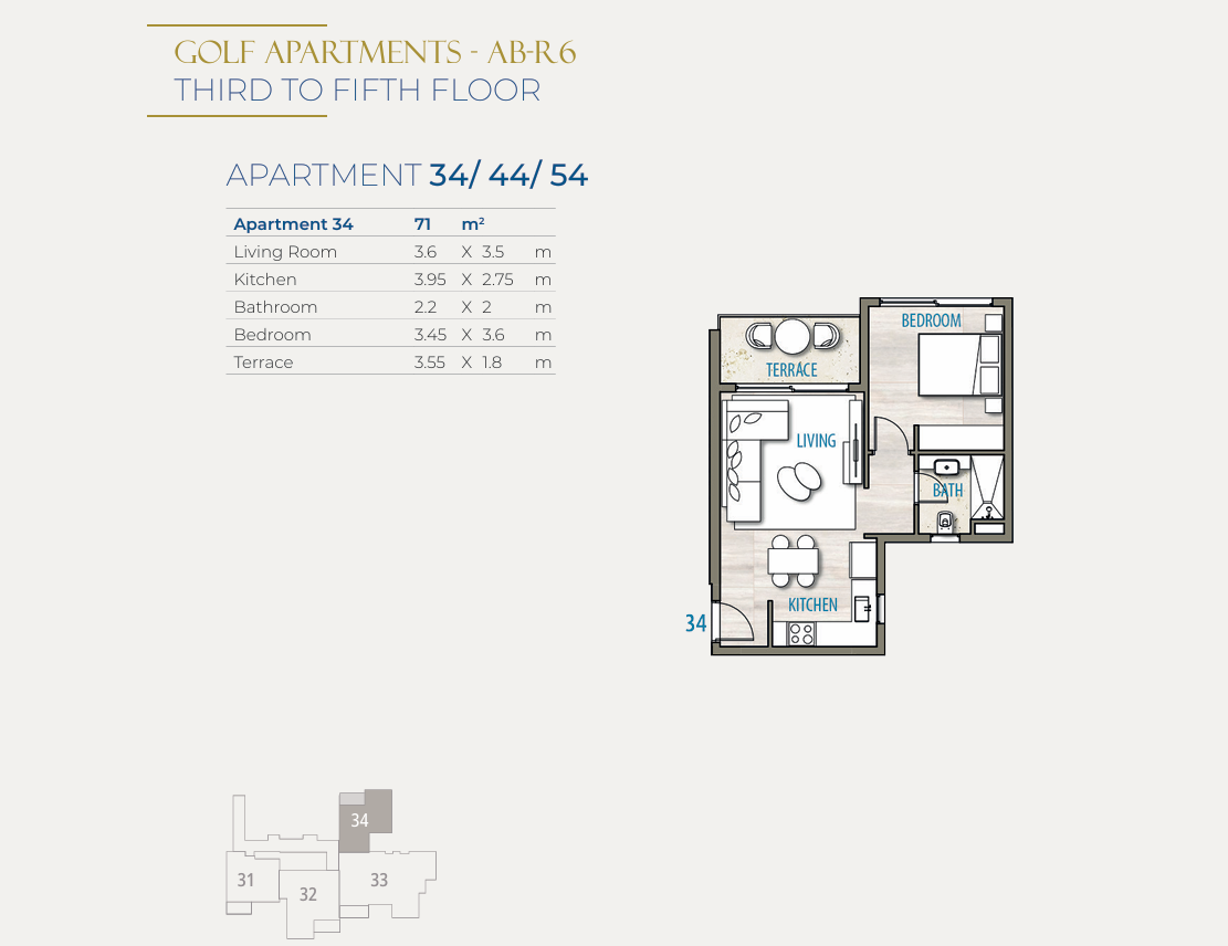 Floor Plan - قرية ساوث ميد ايجيبت الساحل الشمالي طلعت مصطفى جروب - South Med Egypt North Coast Village