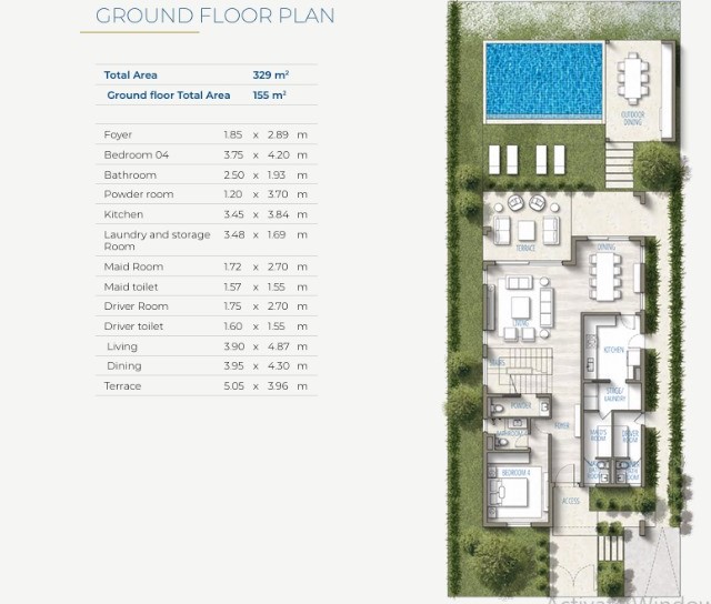 Floor Plan - قرية ساوث ميد ايجيبت الساحل الشمالي طلعت مصطفى جروب - South Med Egypt North Coast Village