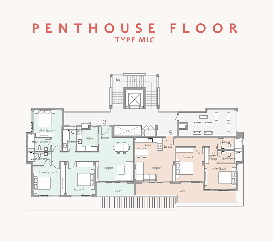 Floor Plan - قرية ساوث ميد ايجيبت الساحل الشمالي طلعت مصطفى جروب - South Med Egypt North Coast Village