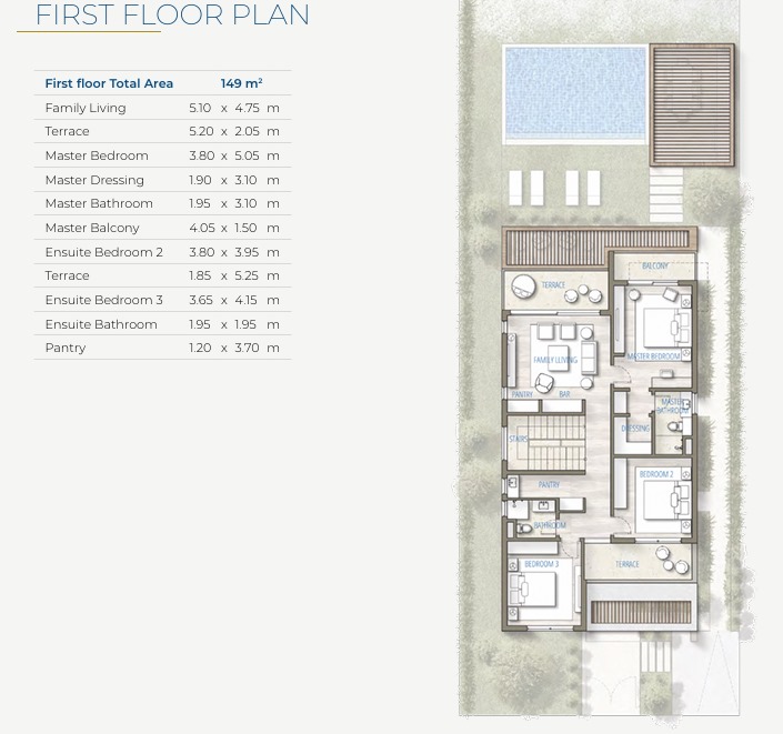 Floor Plan - قرية ساوث ميد ايجيبت الساحل الشمالي طلعت مصطفى جروب - South Med Egypt North Coast Village