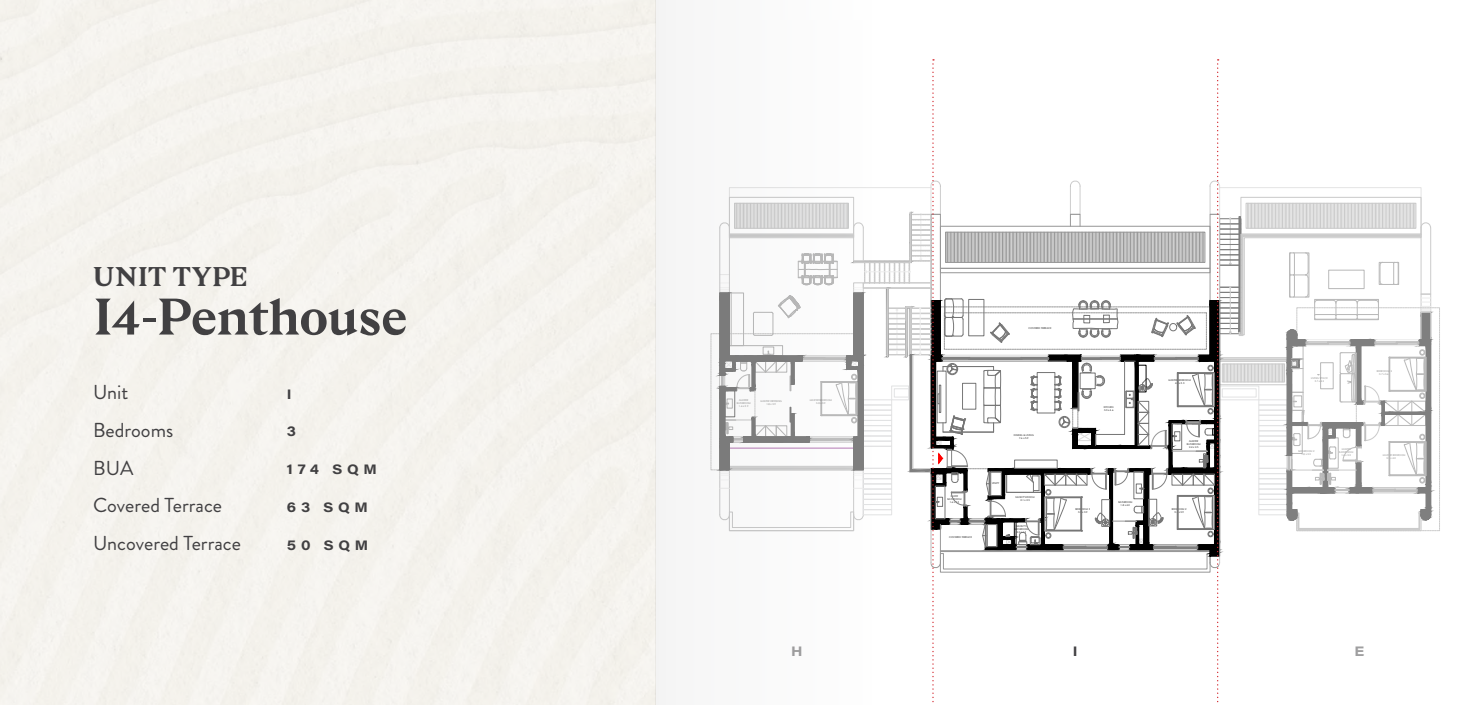 Floor Plan - قرية رملة الساحل الشمالي مراكز للتطوير العقاري - Ramla Village North Coast