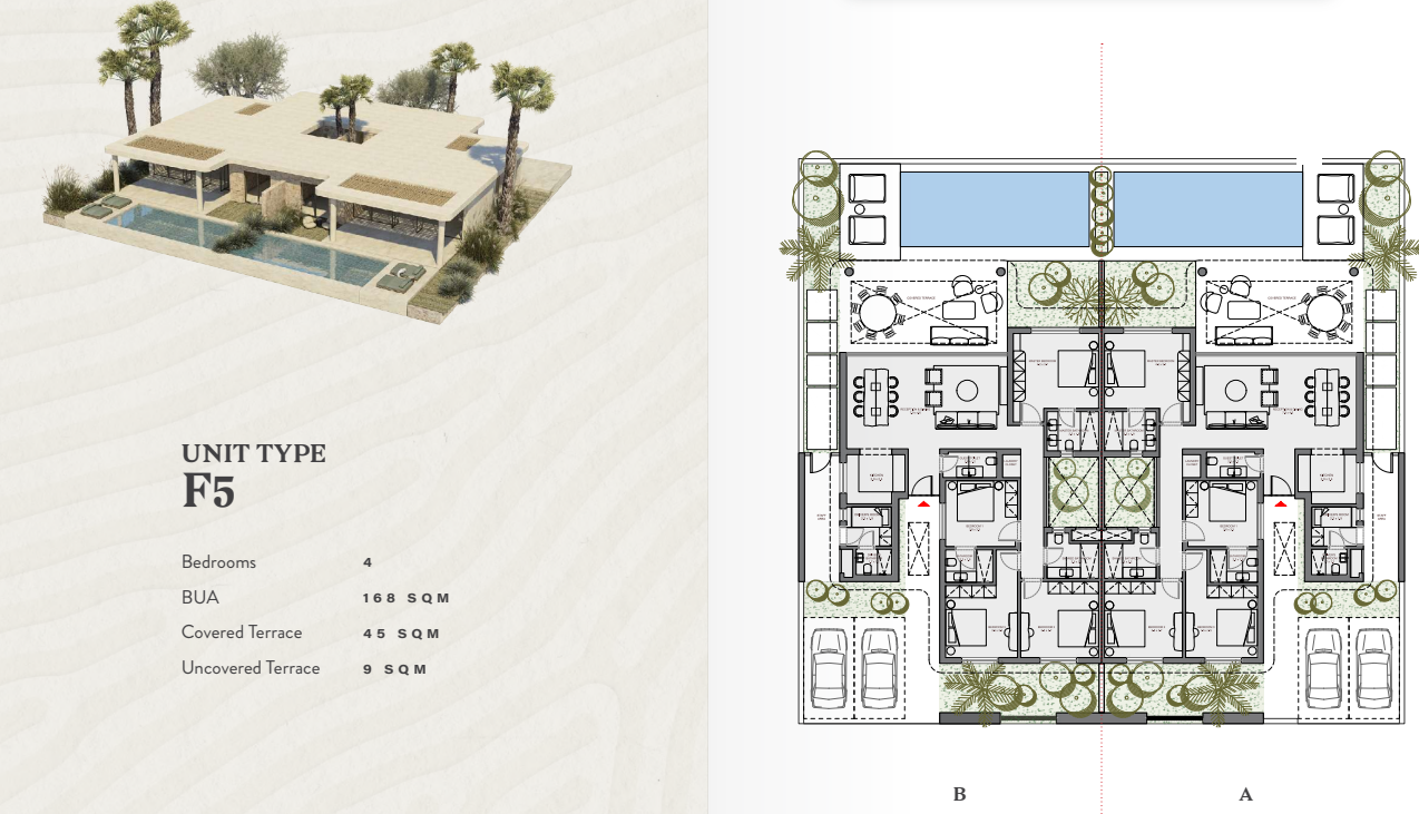 Floor Plan - قرية رملة الساحل الشمالي مراكز للتطوير العقاري - Ramla Village North Coast