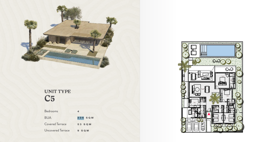 Floor Plan - قرية رملة الساحل الشمالي مراكز للتطوير العقاري - Ramla Village North Coast