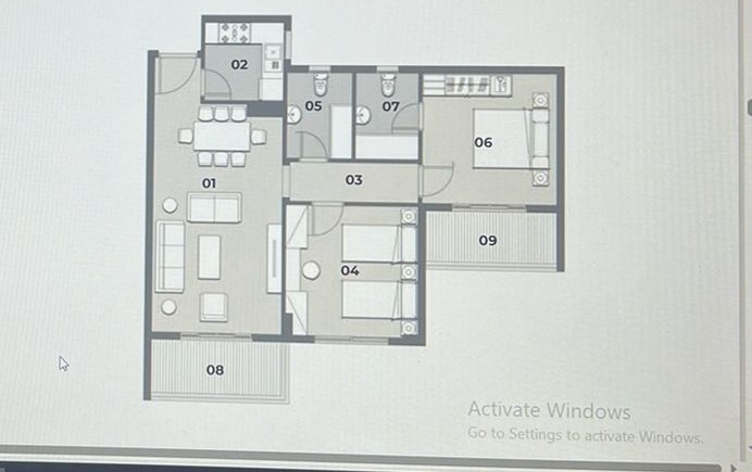 Floor Plan - كمبوند لازورو البوسكو سيتي المستقبل سيتي مصر إيطاليا - Lazzuro Compound il Bosco City