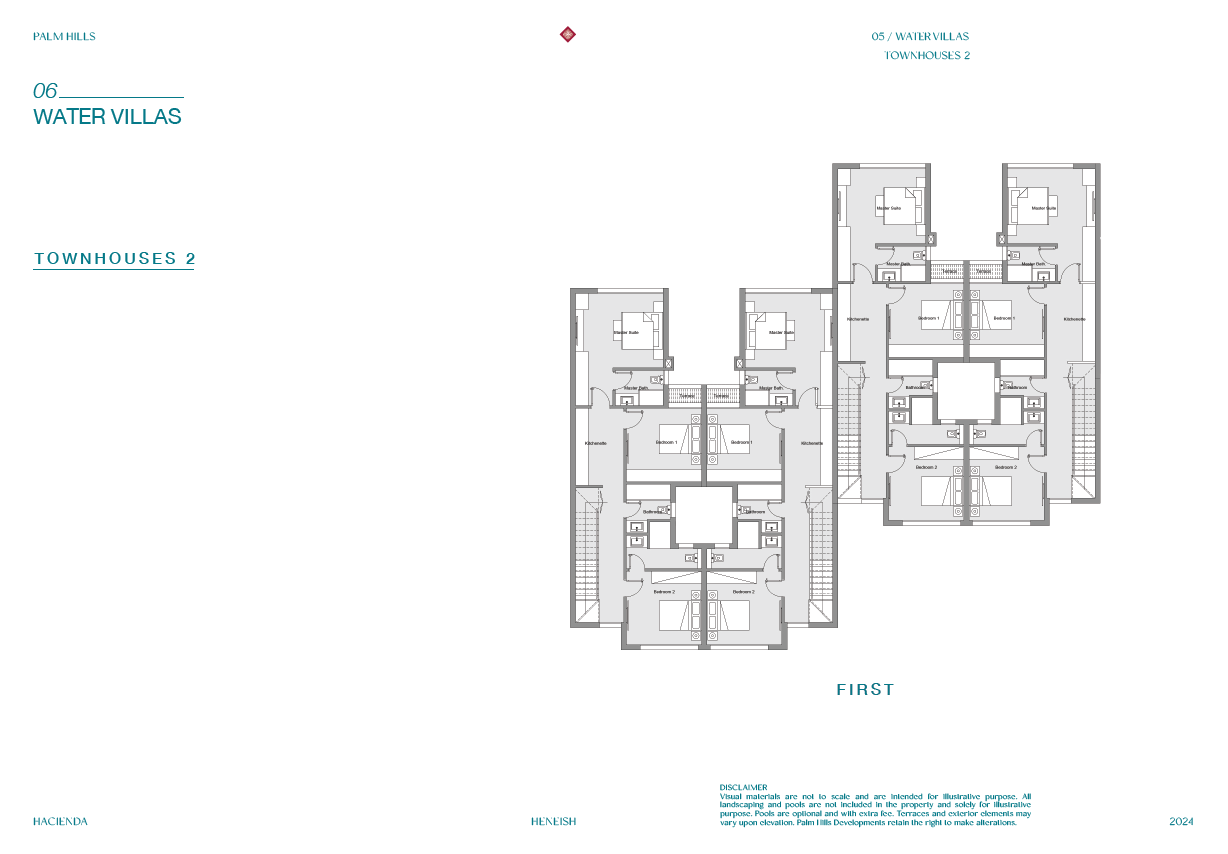 Floor Plan - Hacienda Heneish Village North Caost Palm Hills