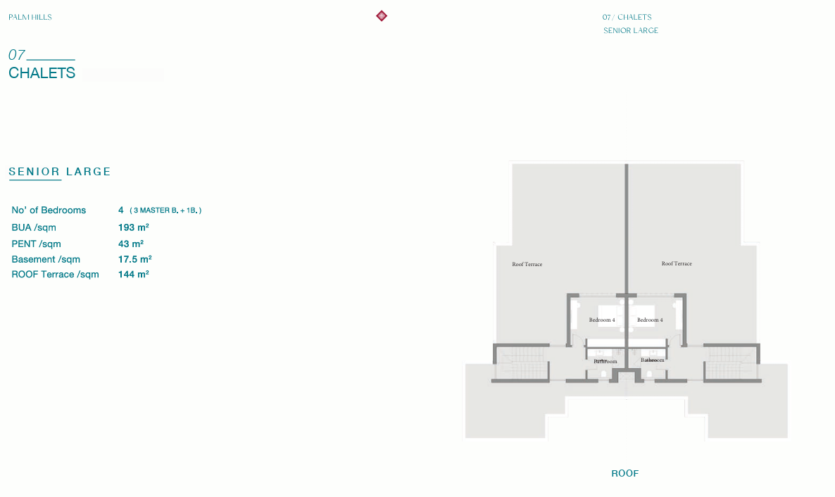 Plan 12 - Hacienda Heneish Village North Caost Palm Hills
