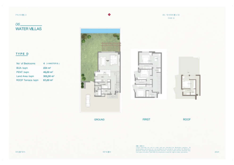 Plan 4 - Hacienda Heneish Village North Caost Palm Hills