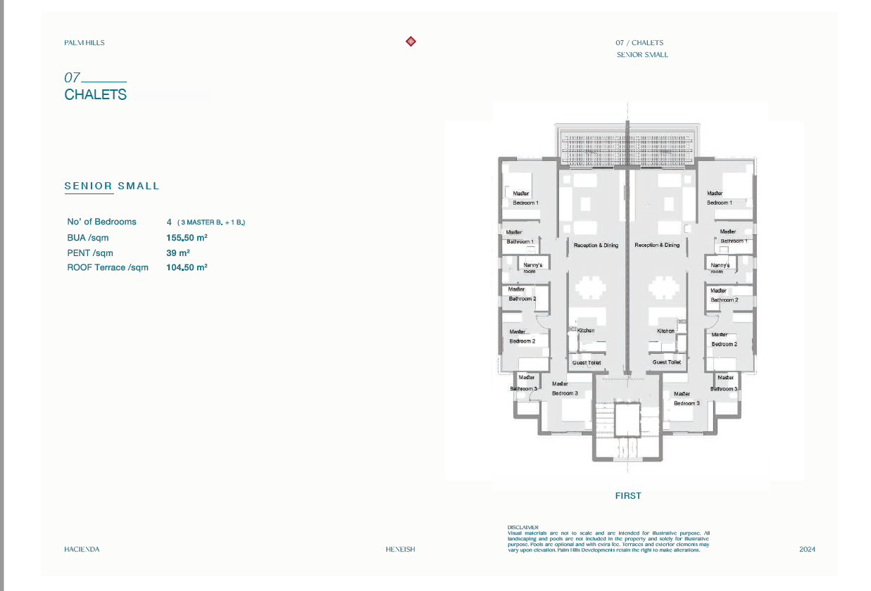 Plan 1 - Hacienda Heneish Village North Caost Palm Hills