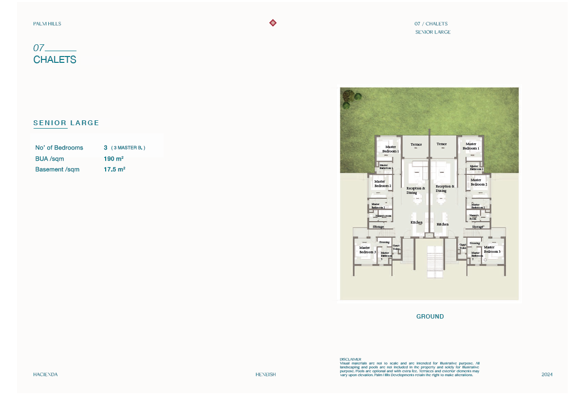 Plan 5 - Hacienda Heneish Village North Caost Palm Hills