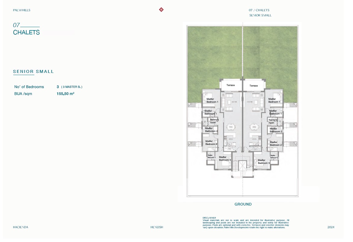 Plan 5 - Hacienda Heneish Village North Caost Palm Hills