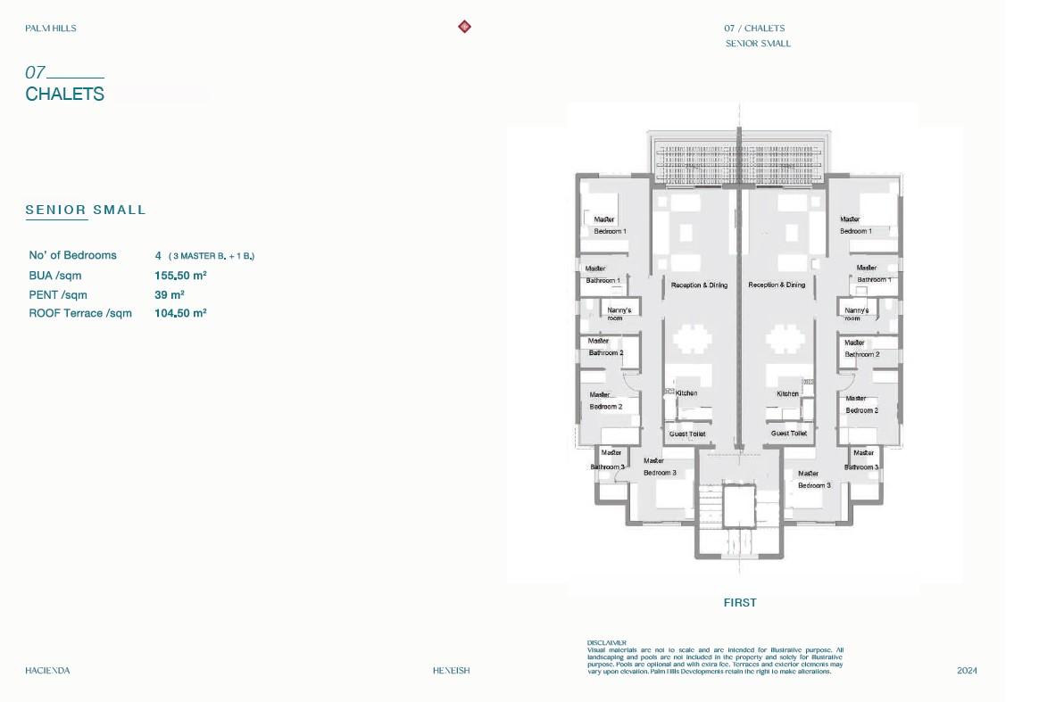 Floor Plan - Hacienda Heneish Village North Caost Palm Hills