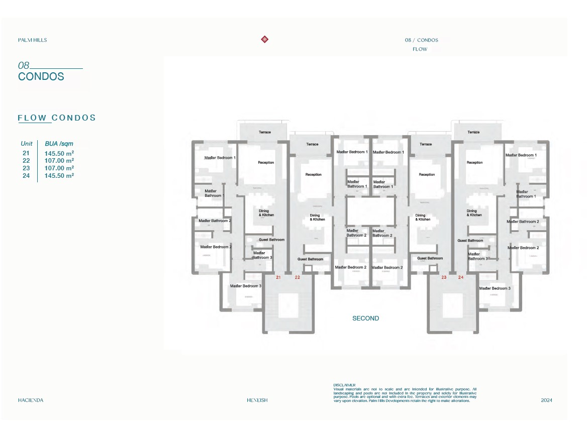 Plan 1 - Hacienda Heneish Village North Caost Palm Hills