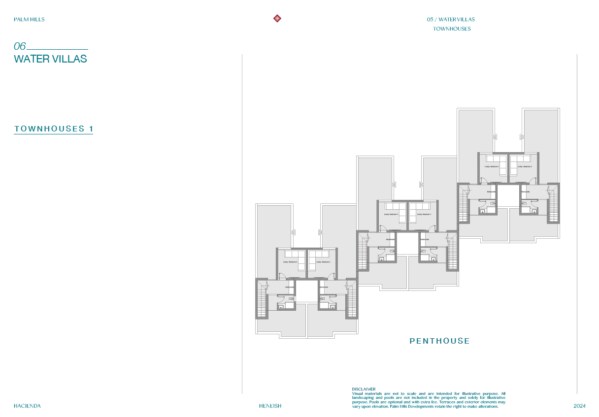 Floor Plan - Hacienda Heneish Village North Caost Palm Hills