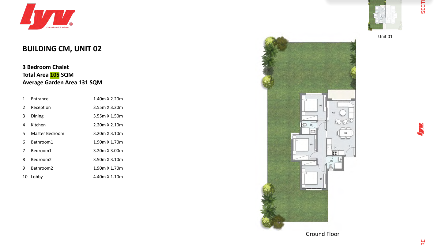 Plan 14 - LYV Caesar Village Ras El Hekma Gates