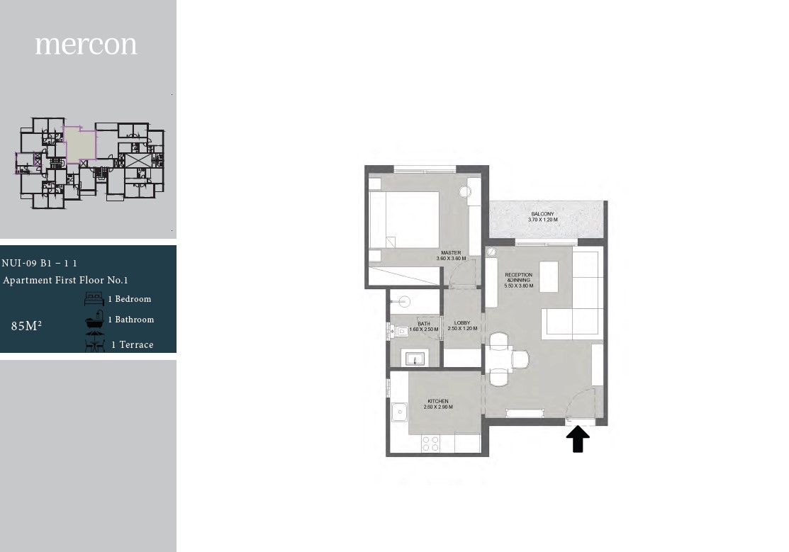 Floor Plan - Nurai New Cairo Mercon Development