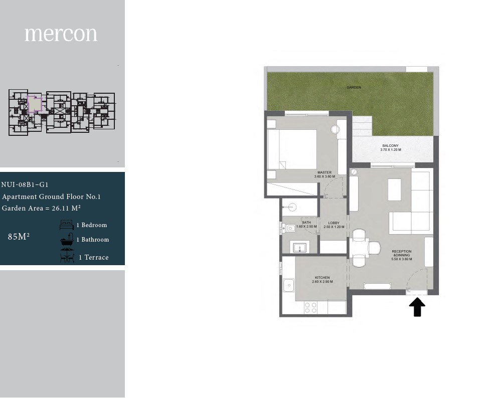 Floor Plan - Nurai New Cairo Mercon Development