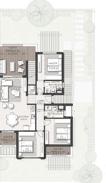 Plan 3 - Saada North Coast Village Horaizon Development