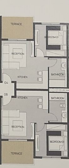 Floor Plan - قرية صافية الساحل الشمالي الكازار للتطوير العقاري - Safia North Coast Village