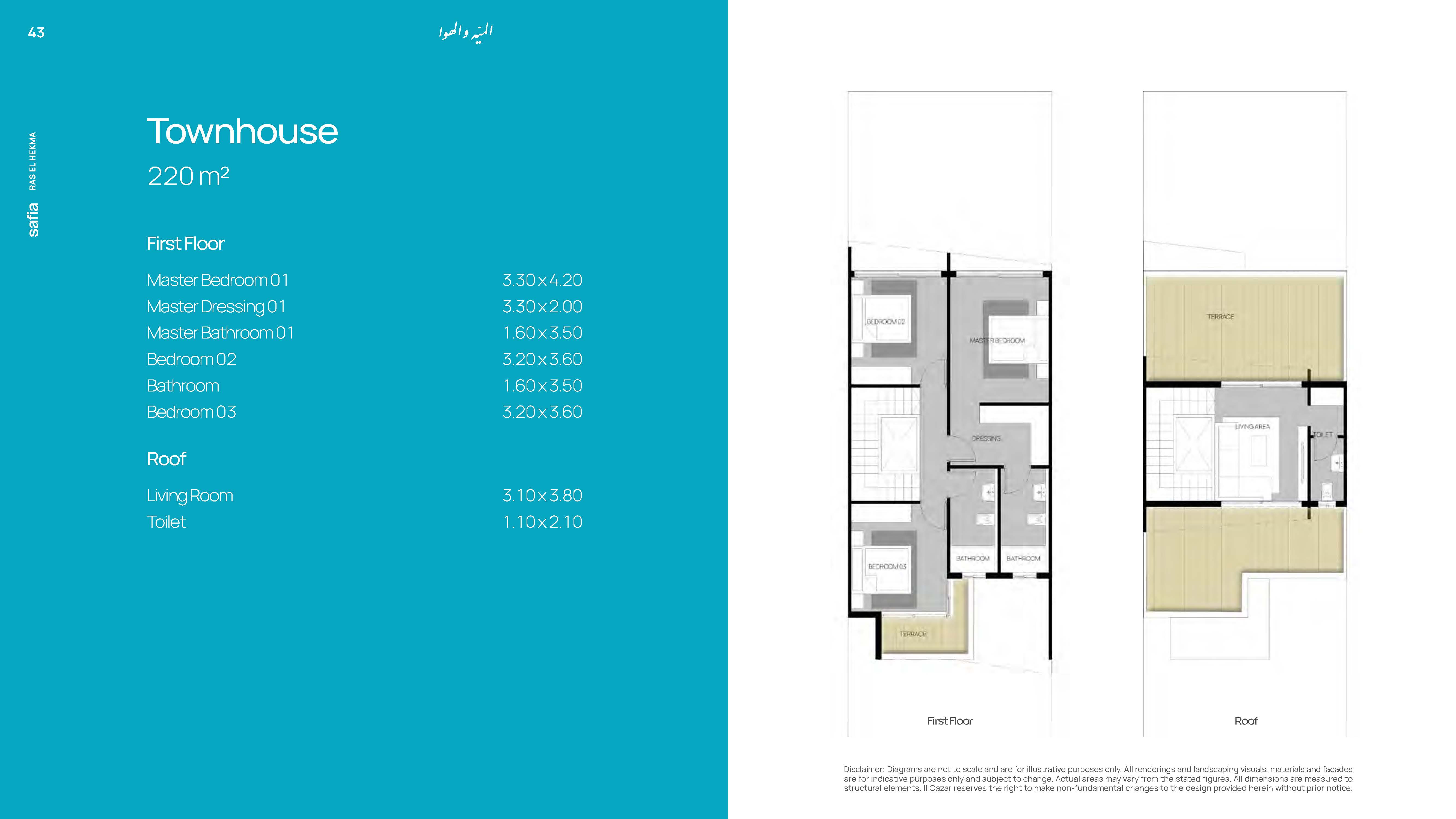 Floor Plan - Safia North Coast Village Il Cazar Developments