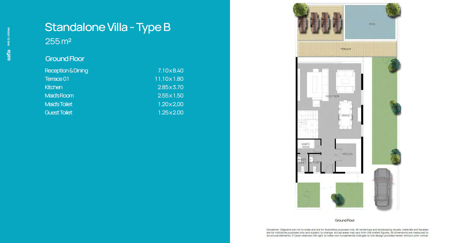 Floor Plan - Safia North Coast Village Il Cazar Developments