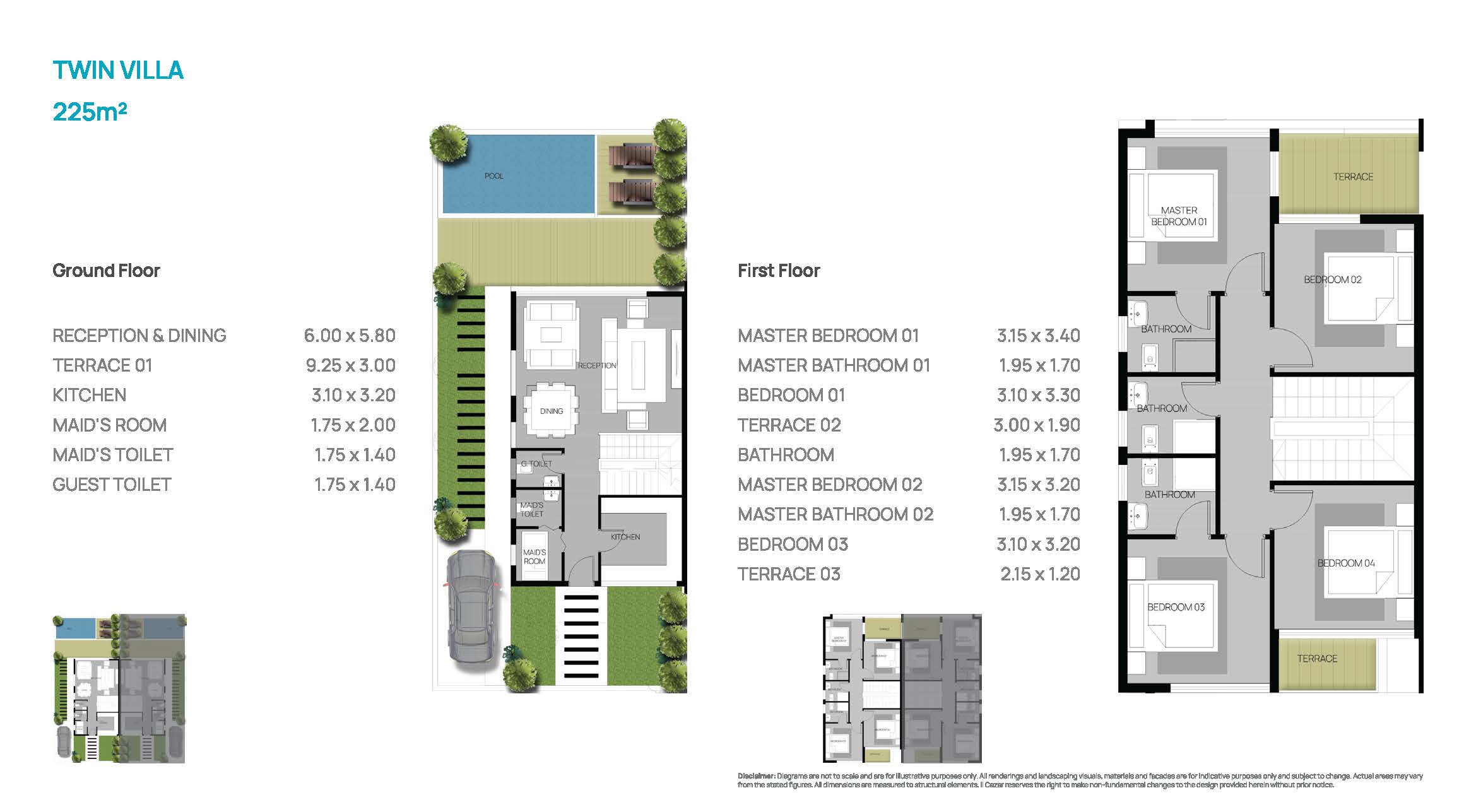 Floor Plan - Safia North Coast Village Il Cazar Developments
