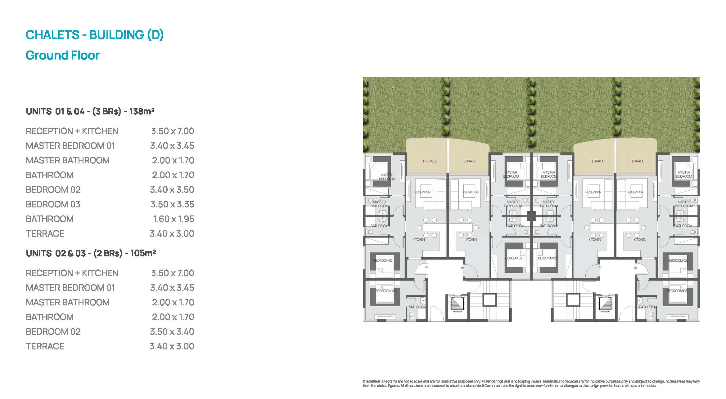 Floor Plan - Safia North Coast Village Il Cazar Developments