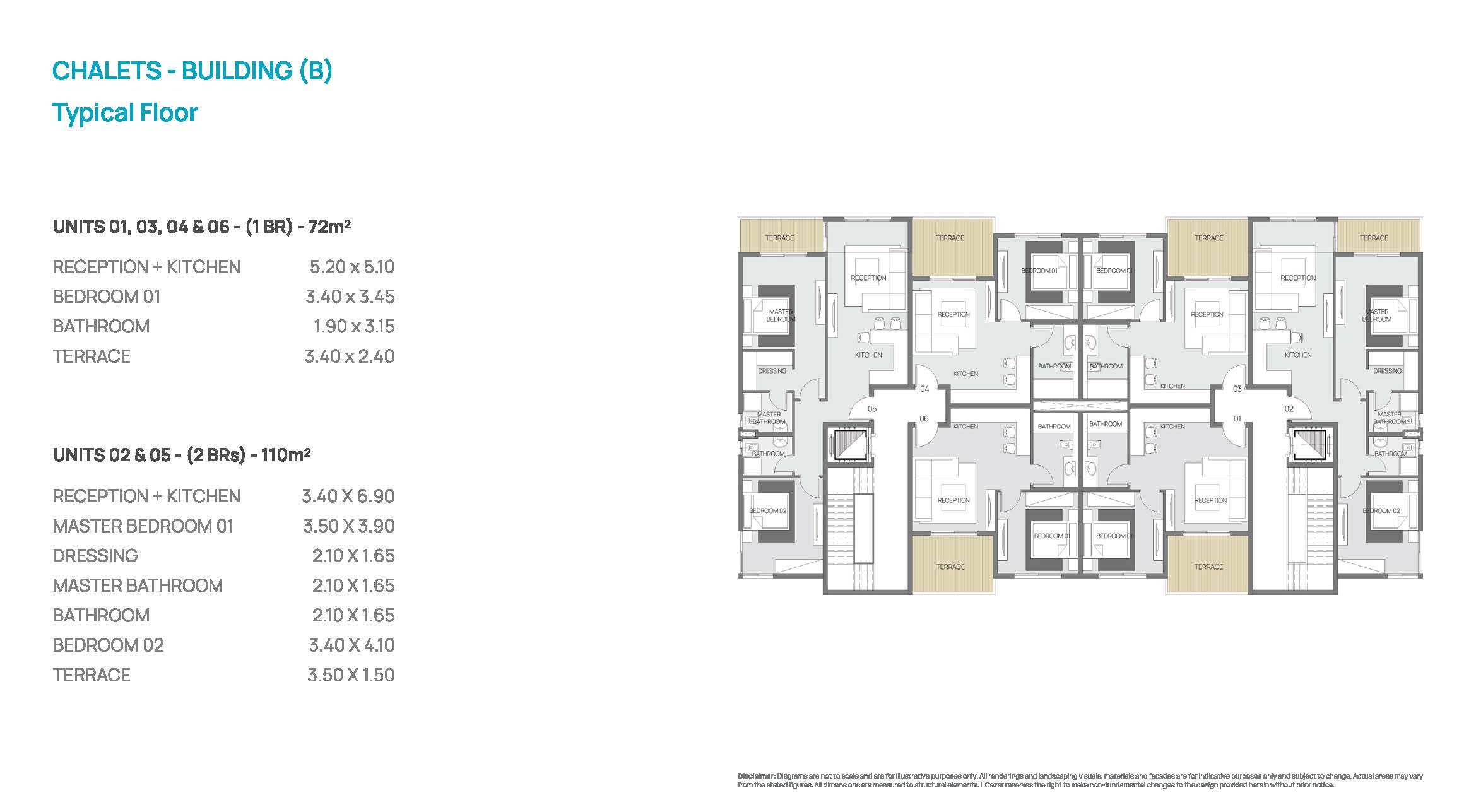Floor Plan - Safia North Coast Village Il Cazar Developments