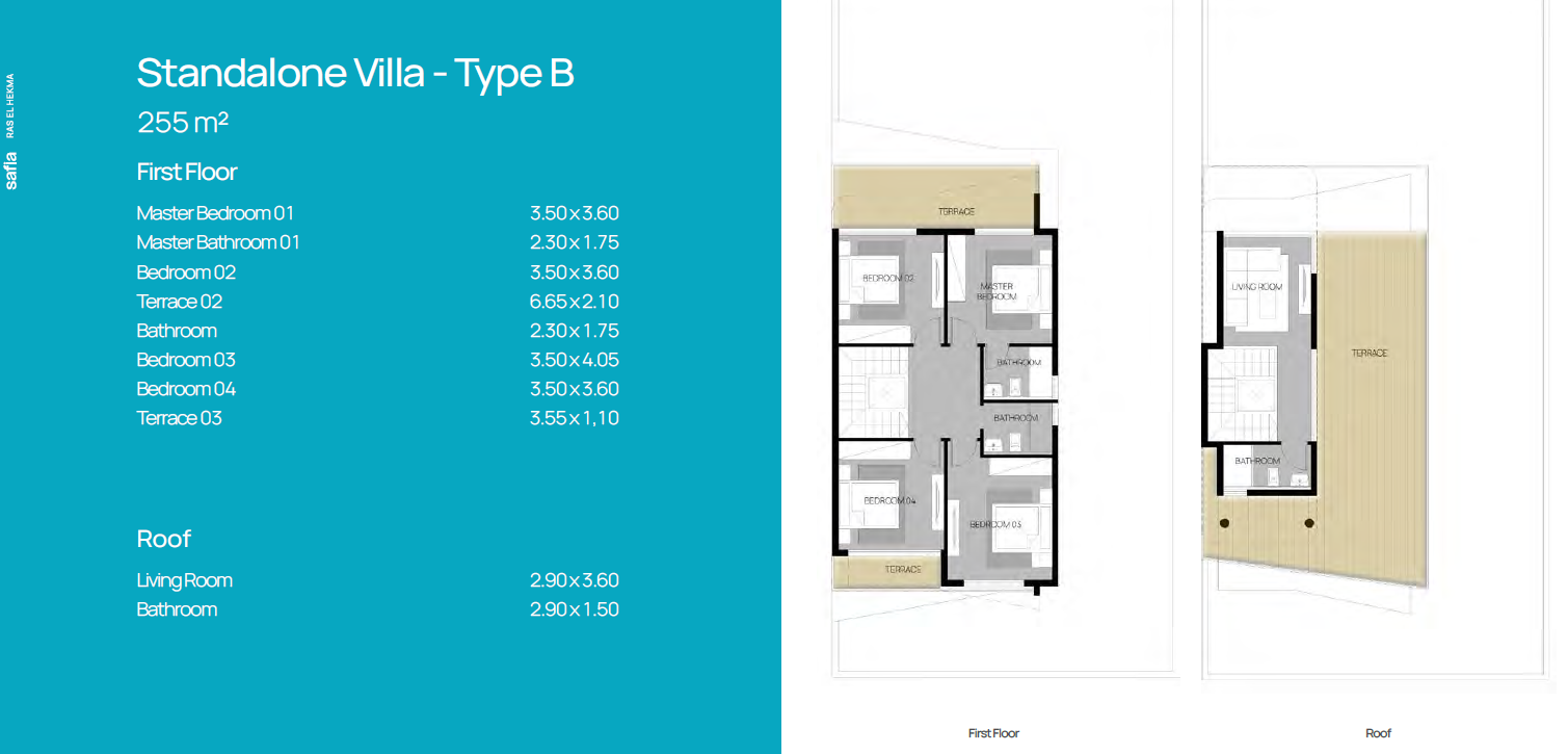 Floor Plan - Safia North Coast Village Il Cazar Developments
