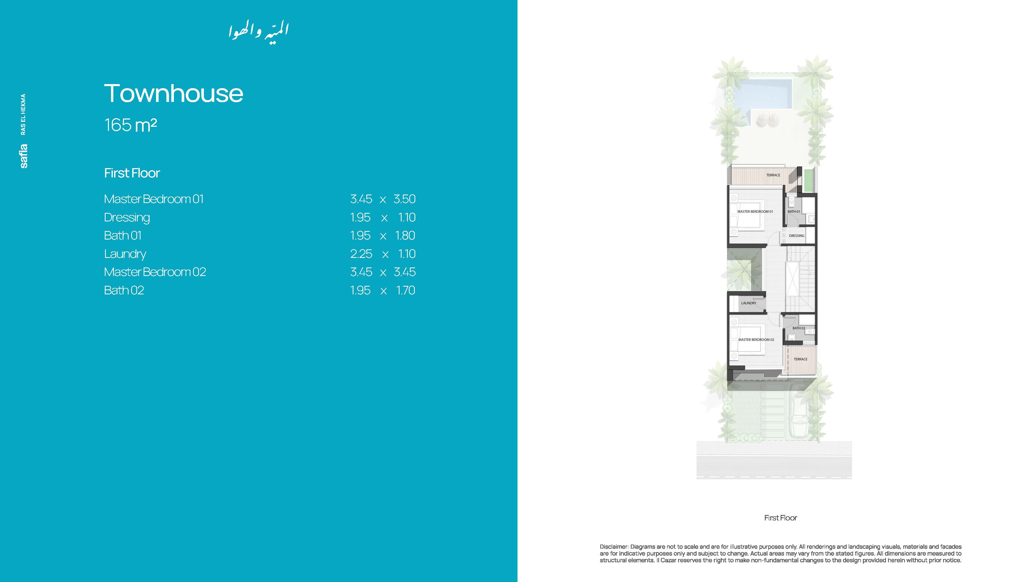مخطط 15 - قرية صافية الساحل الشمالي الكازار للتطوير العقاري - Safia North Coast Village
