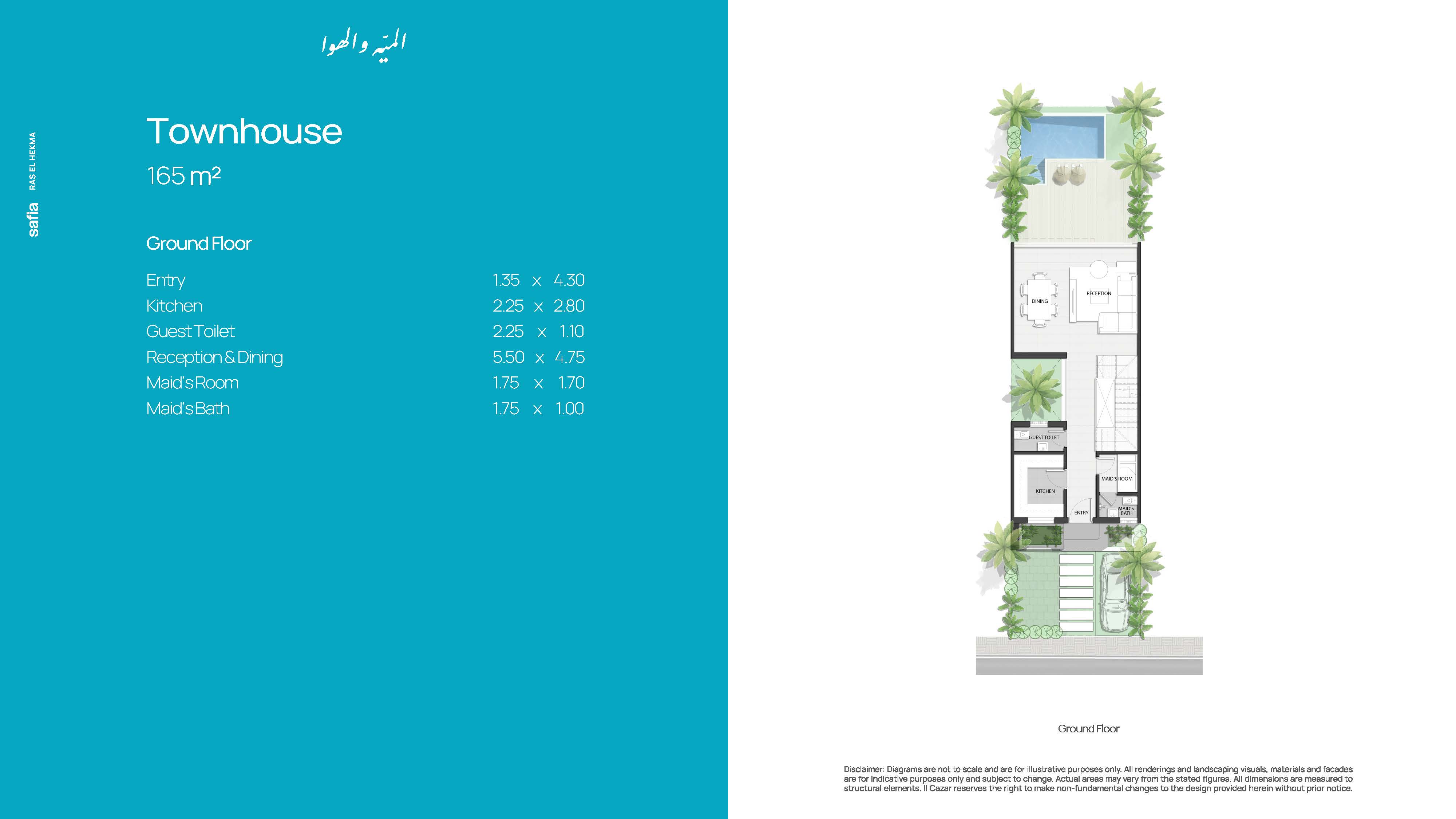 مخطط 14 - قرية صافية الساحل الشمالي الكازار للتطوير العقاري - Safia North Coast Village