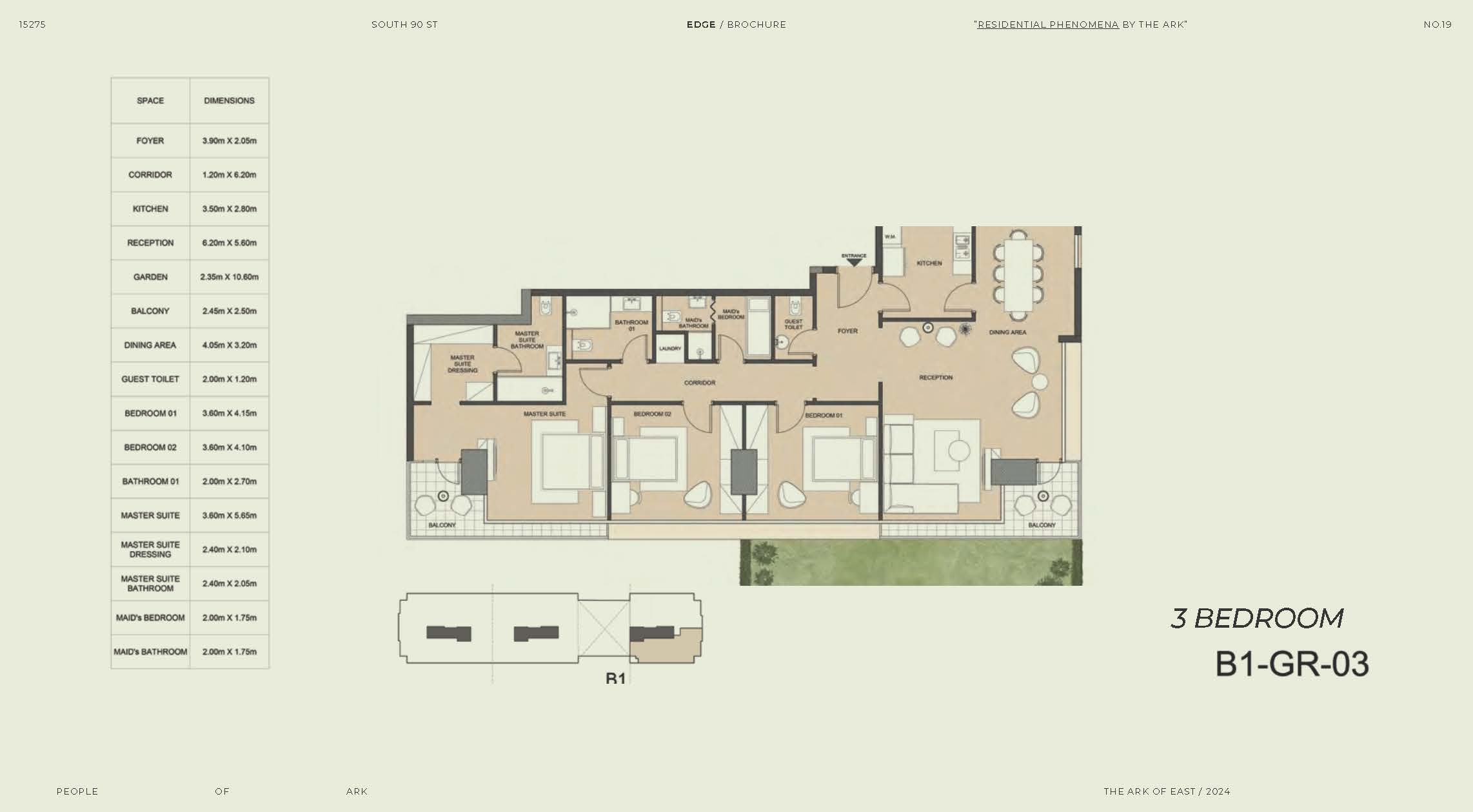 Floor Plan - Edge New Cairo Compound The Ark
