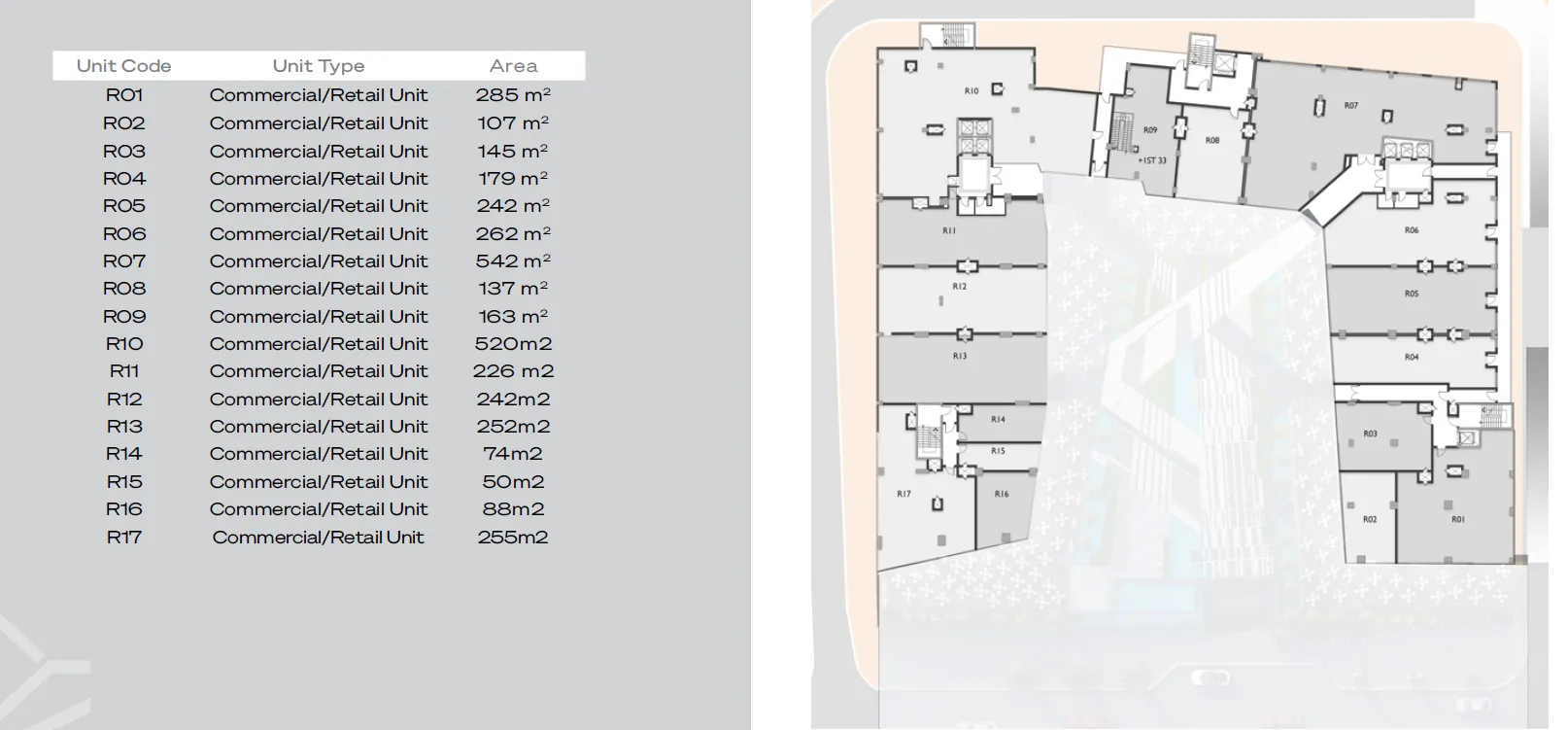 Retail - The Gray New Cairo Mall HDP Development