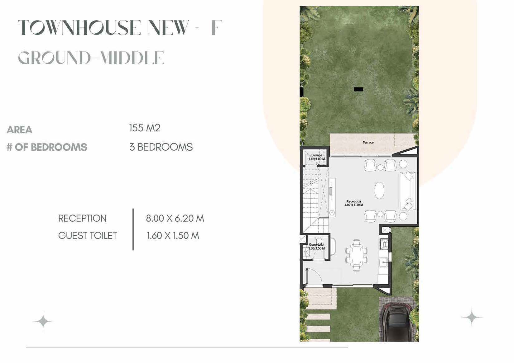 Floor Plan - قرية مار باي الساحل الشمالي المراسم للتطوير العقاري - Mar Bay North Coast Village