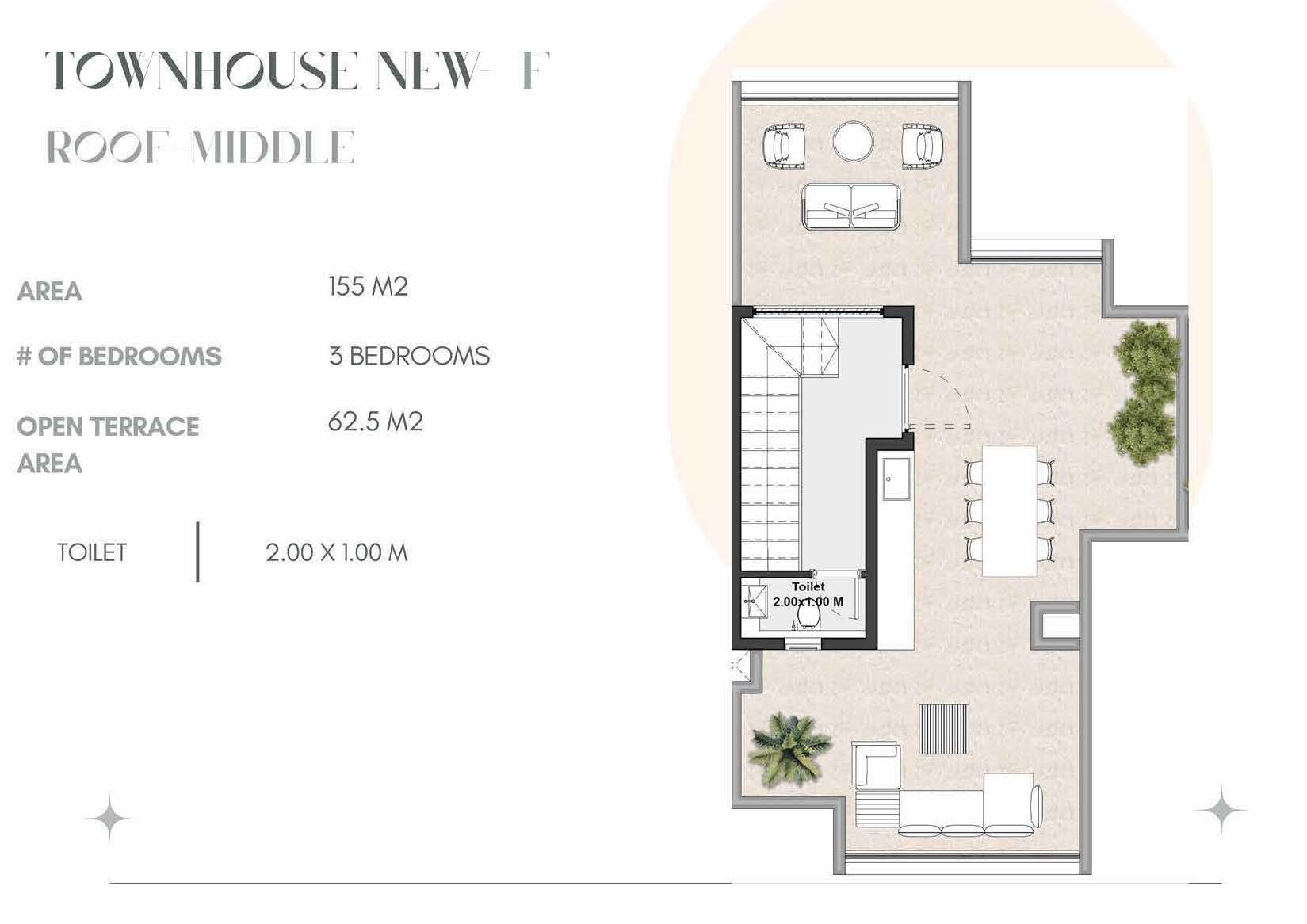 Floor Plan - قرية مار باي الساحل الشمالي المراسم للتطوير العقاري - Mar Bay North Coast Village