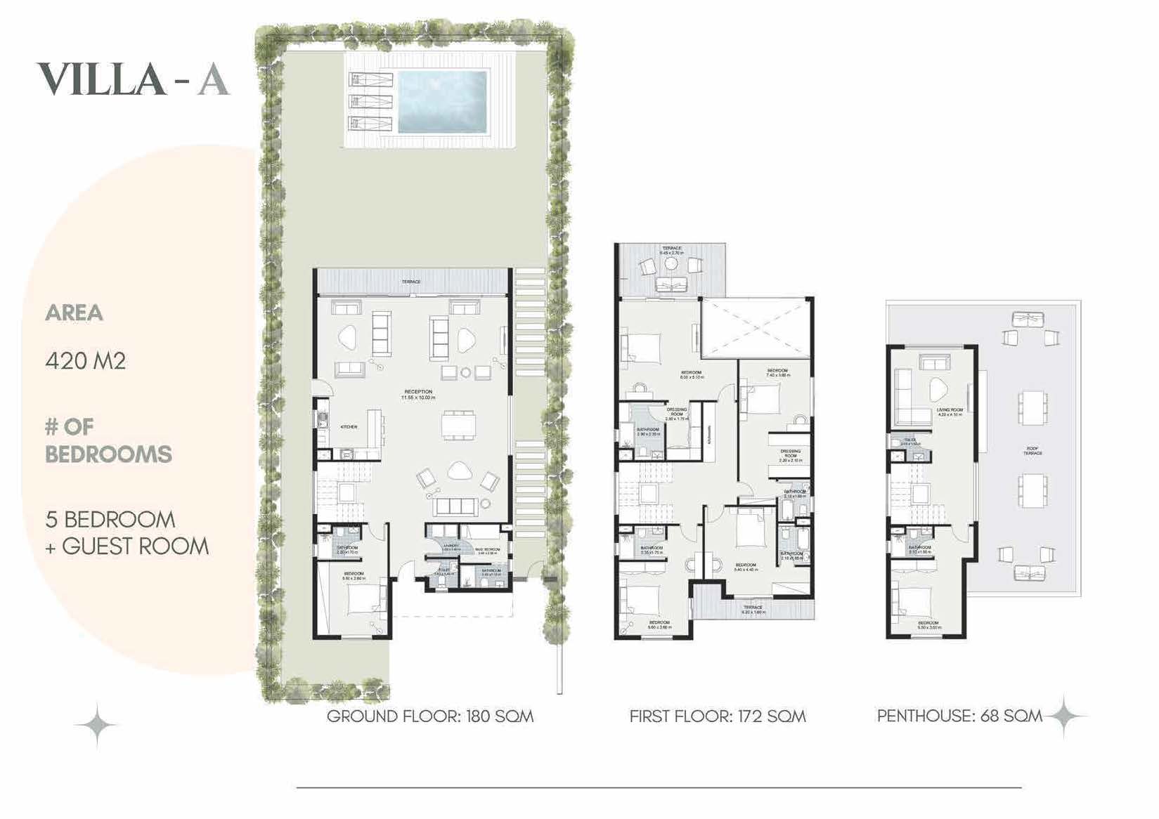 Floor Plan - قرية مار باي الساحل الشمالي المراسم للتطوير العقاري - Mar Bay North Coast Village
