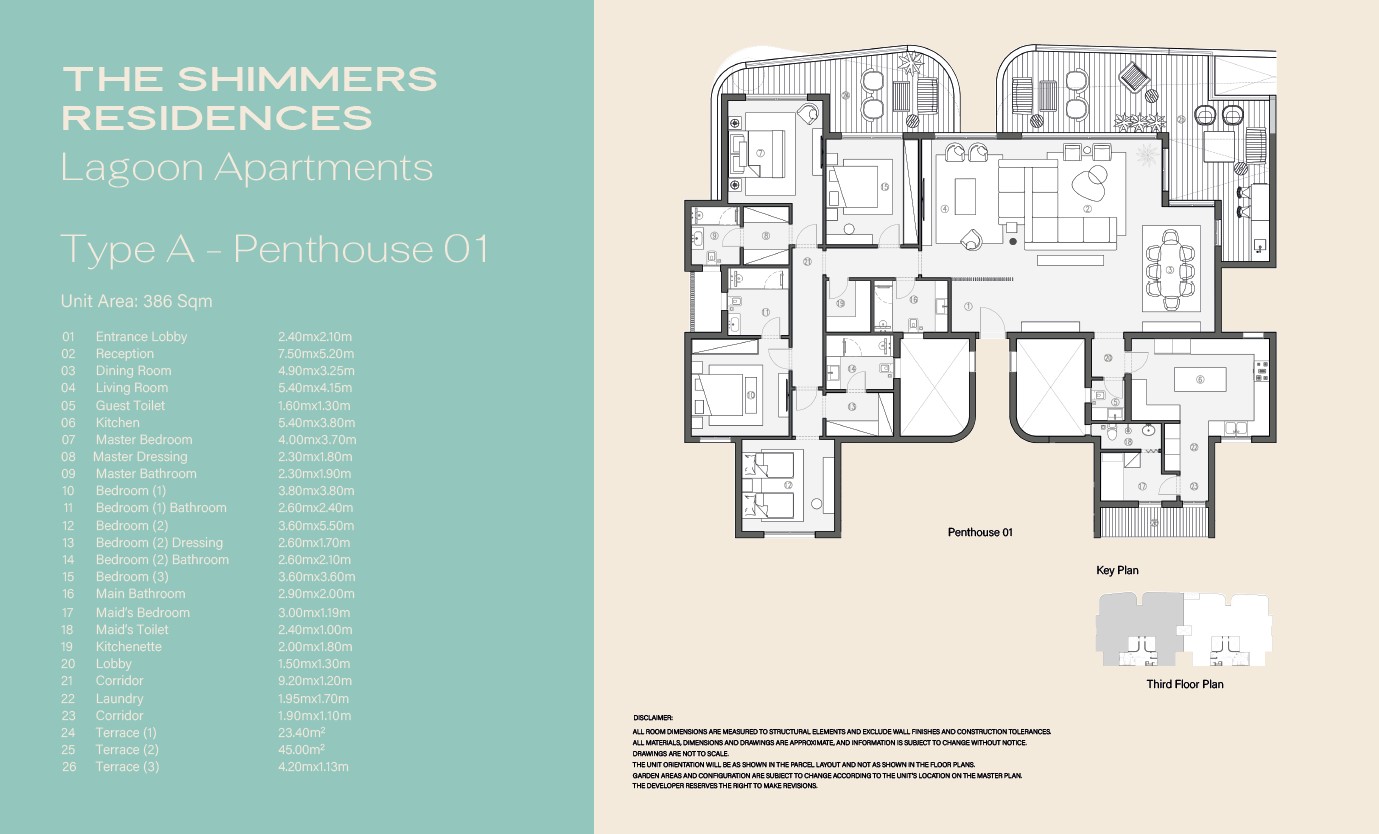 Floor Plan - Swan Lake West 6 October Compound Hassan Allam Properties