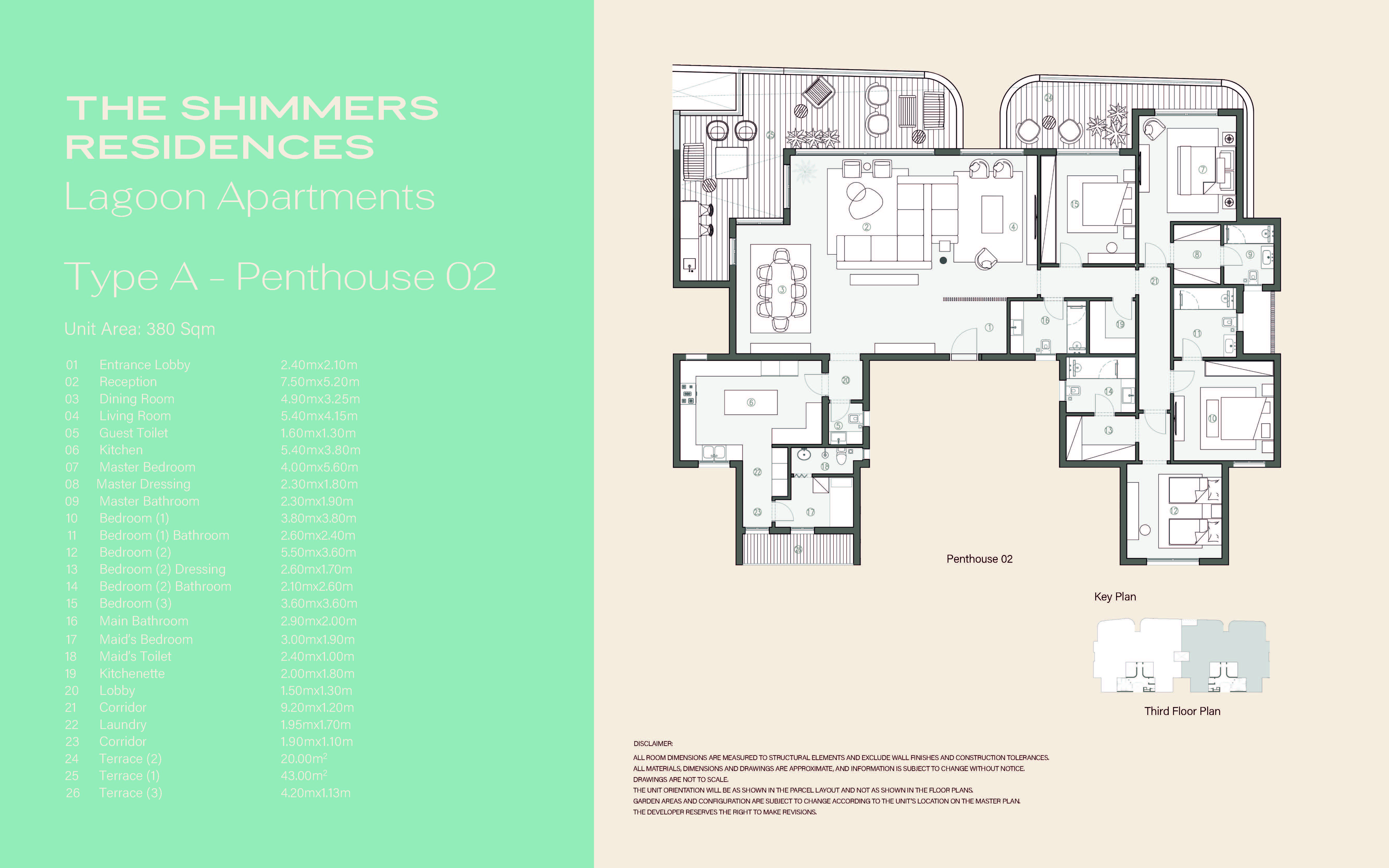 Floor Plan - Swan Lake West 6 October Compound Hassan Allam Properties