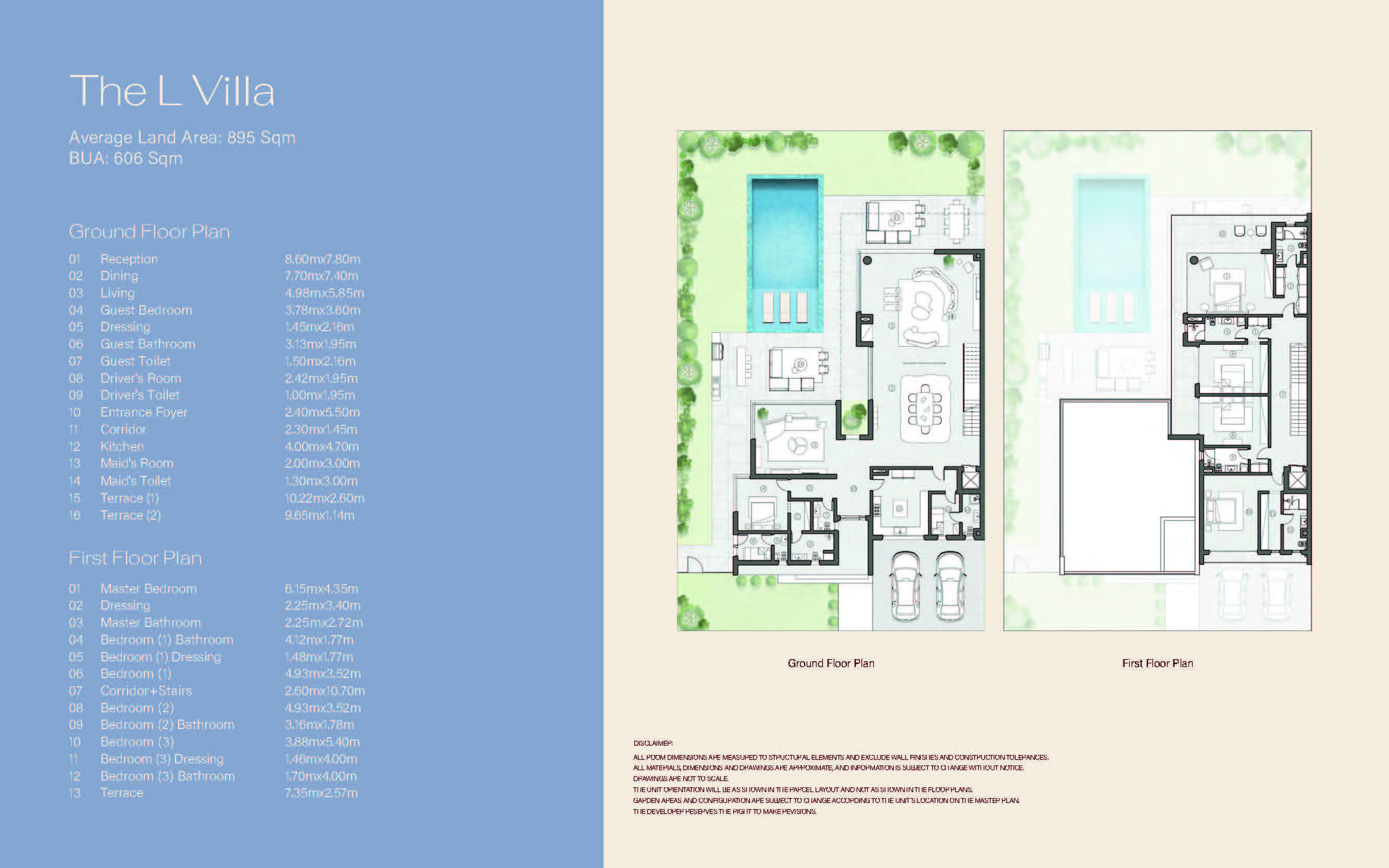 Floor Plan - Swan Lake West 6 October Compound Hassan Allam Properties