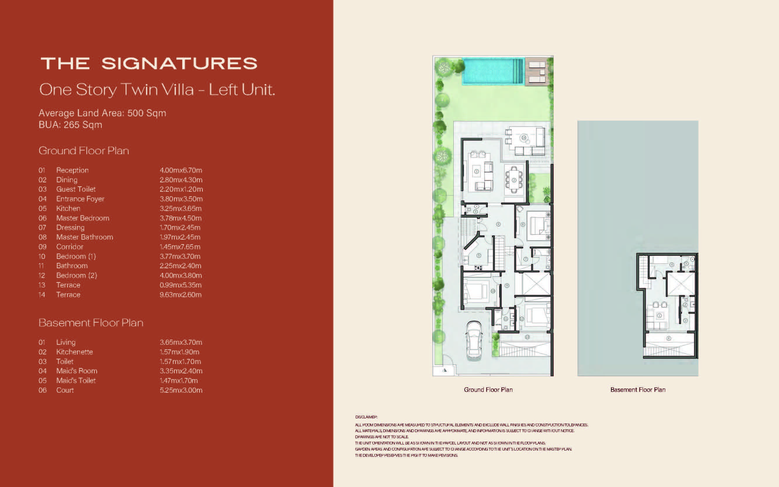 Floor Plan - Swan Lake West 6 October Compound Hassan Allam Properties