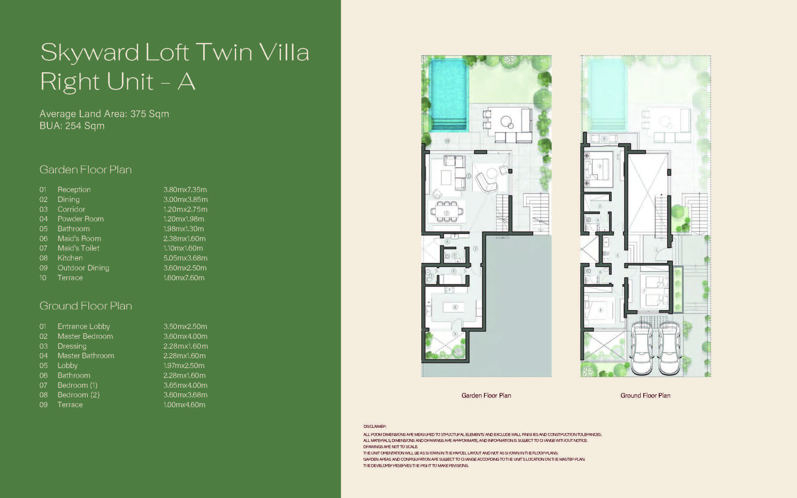 Floor Plan - Swan Lake West 6 October Compound Hassan Allam Properties