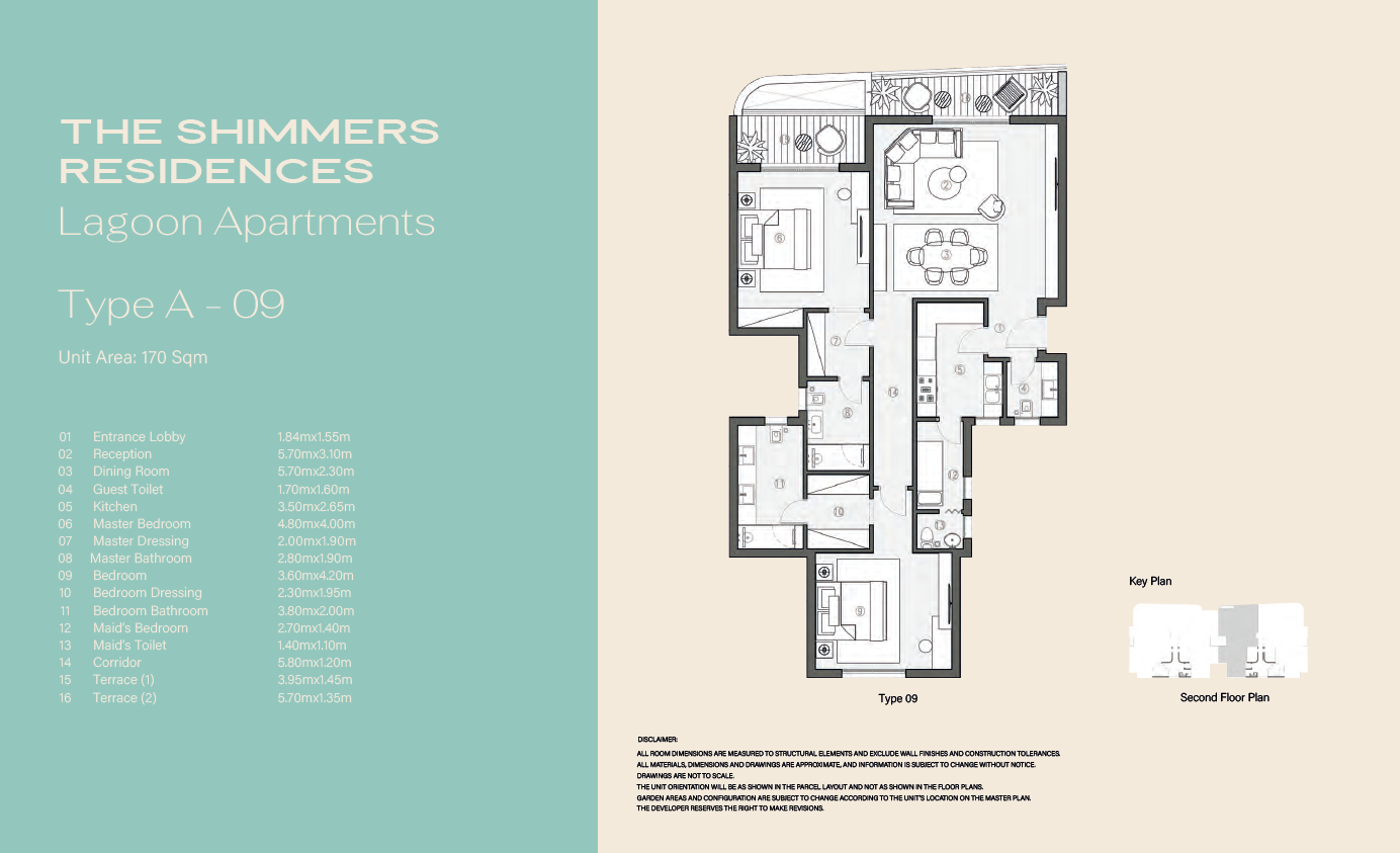 Floor Plan - كمبوند سوان ليك ويست 6 اكتوبر حسن علام للتطوير العقاري - Swan Lake West 6 October Compound