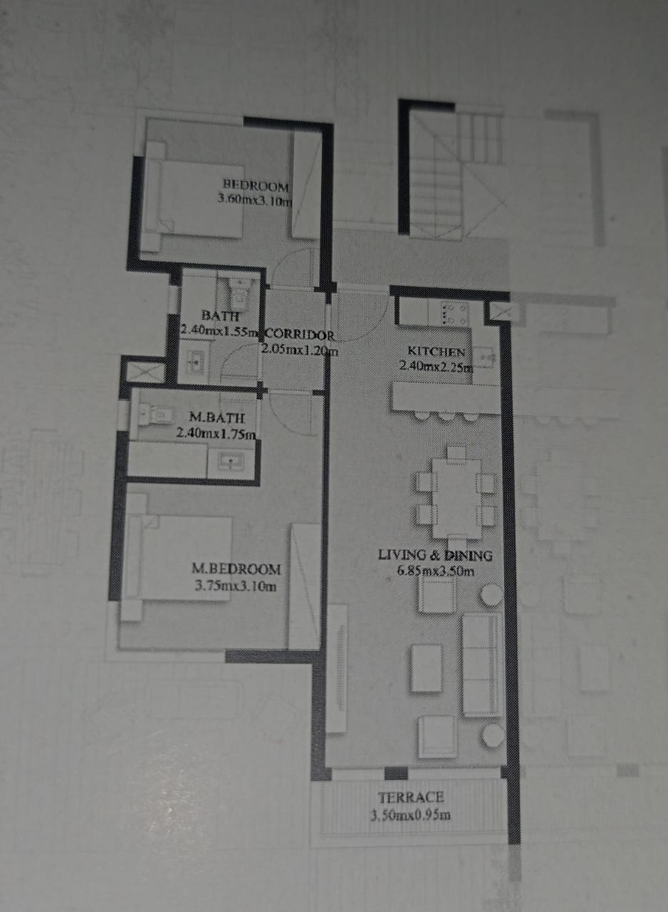 Floor Plan - Plage Sidi Abdel Rahman North Coast Village Mountain View Development