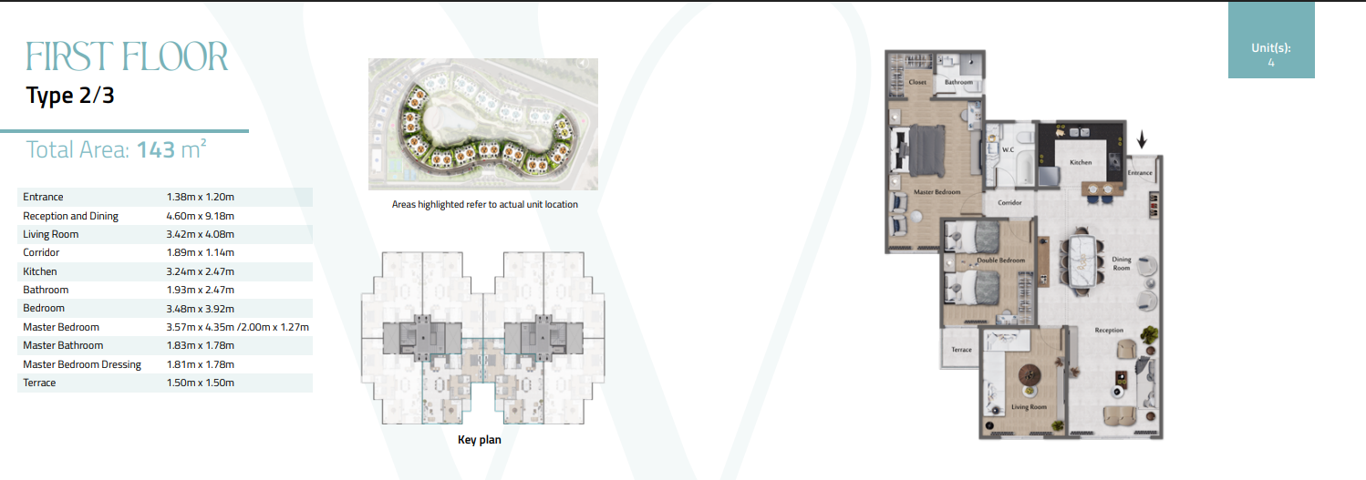 Floor Plan - Rock White Compound New Heliopolis El Batal Developments