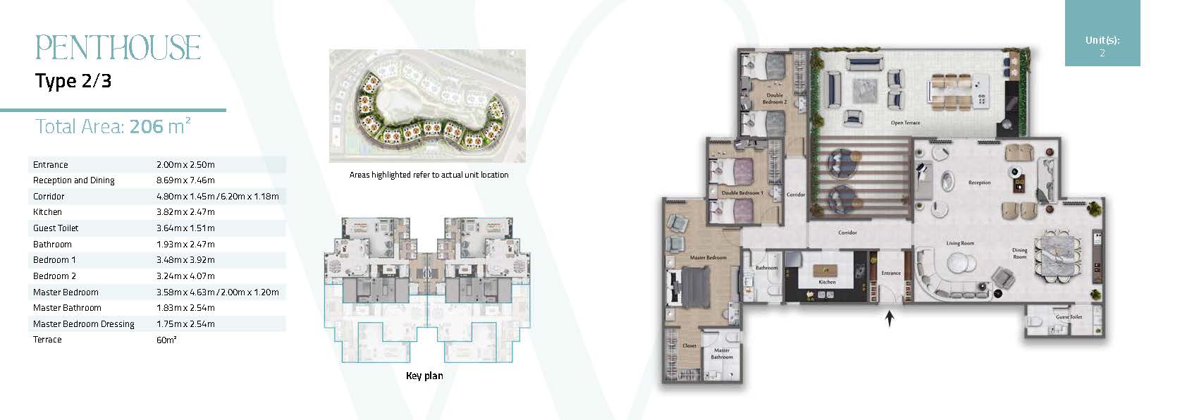 Floor Plan - Rock White Compound New Heliopolis El Batal Developments