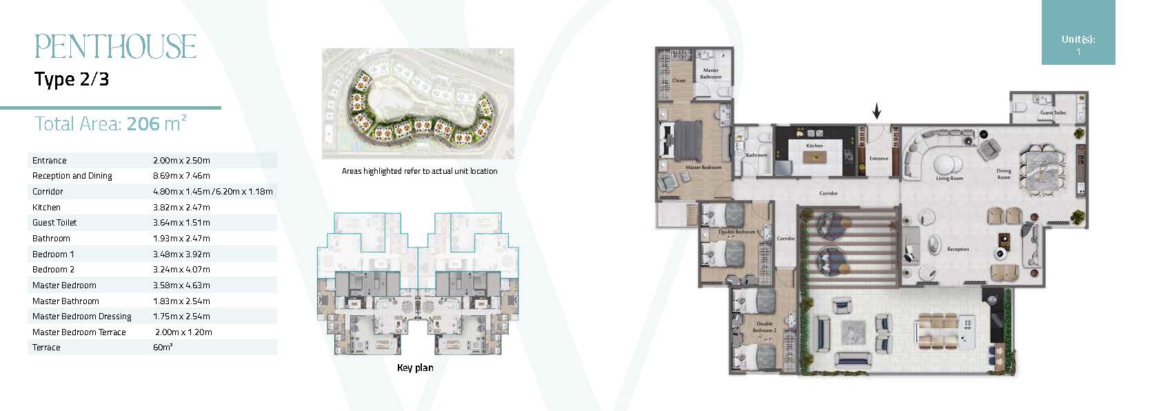 Floor Plan - Rock White Compound New Heliopolis El Batal Developments