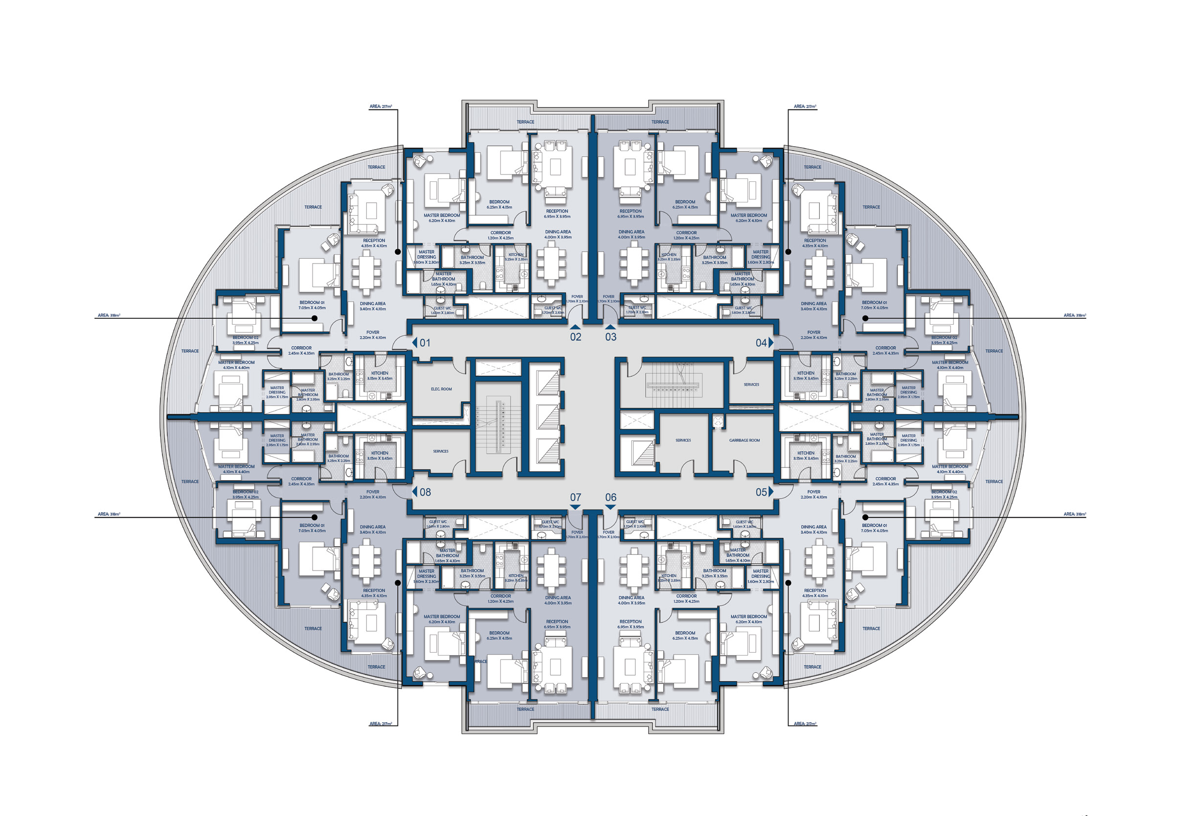Floor Plan - Beach Front New Alamein City Edge Development