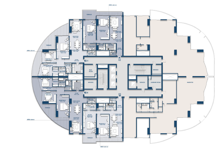 Floor Plan - Beach Front New Alamein City Edge Development