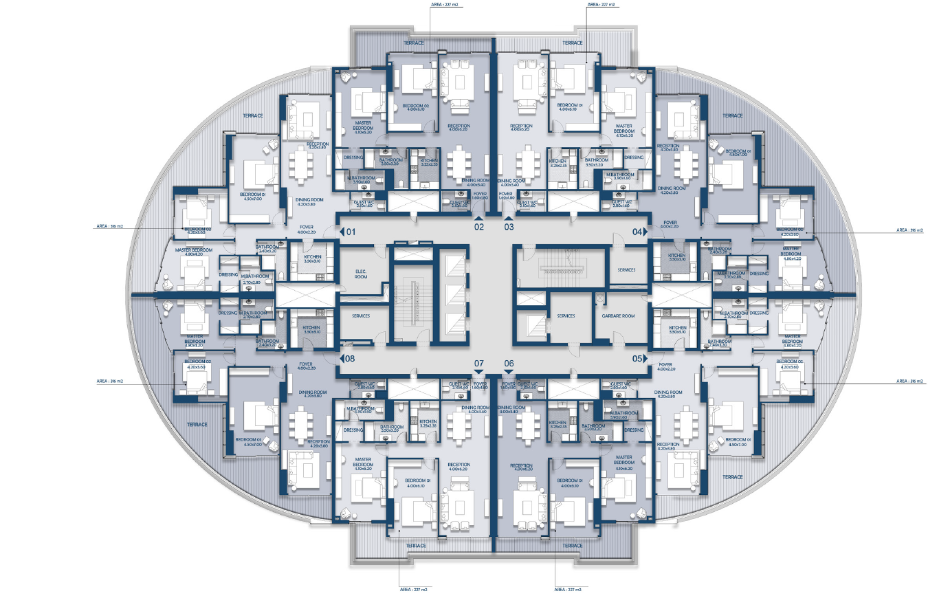 Floor Plan - Beach Front New Alamein City Edge Development