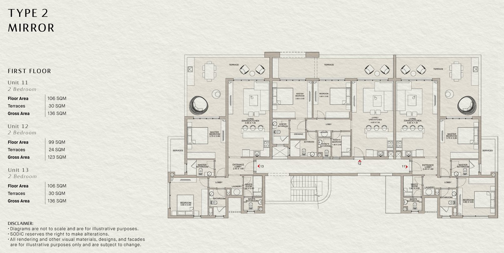 Floor Plan - Ogami Ras El Hikma SODIC Developments